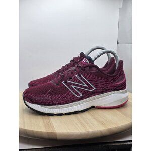 New Balance Fresh Foam X 860v12 Womens Size 7 Burgundy Running Shoes Sneakers